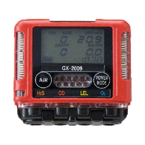 Портативный многоканальный газоанализатор Riken Keiki GX-2009