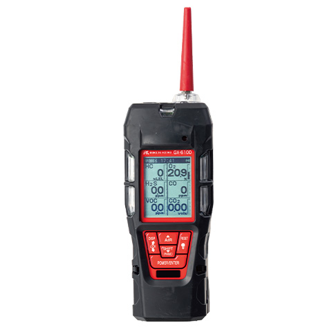 Портативный многоканальный газоанализатор Riken Keiki GX-6100