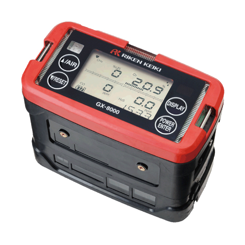 Портативный многоканальный газоанализатор Riken Keiki GX-8000