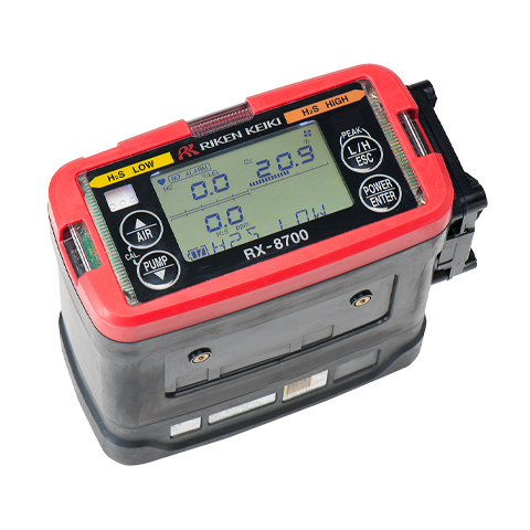 Портативный многоканальный газоанализатор Riken Keiki RX-8700